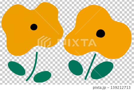 It is a hand drawing of a flower. 139212713