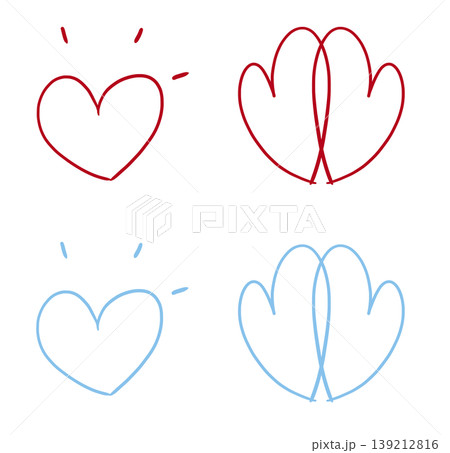 This is a line drawing of a heart. 139212816
