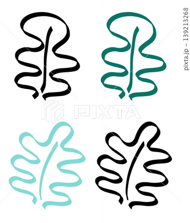 It is an illustration of a leaf. It is an illustration of a leaf. 139213268