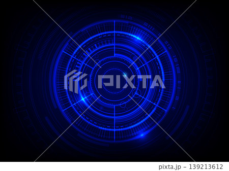 Abstract circuit technology background with digital data connection system and computer electronic design. Vector design. 139213612