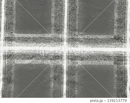 grayscale plaid fabric texture with intersecting white stripes on charcoal weave evoking timeless tartan elegance grayscale plaid fabric texture with intersecting white stripes on charcoal weave evoking timeless tartan elegance 139213779