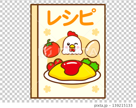 Illustration materials for recipes and cookbooks 4 139215133