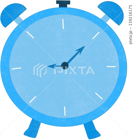 sky blue alarm clock 139216175