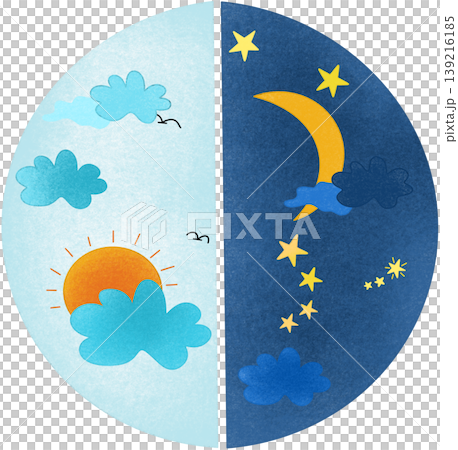 day night symbol icon day night symbol icon 139216185