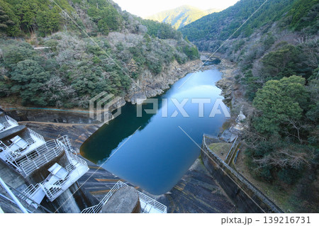 高知県四万十町 津賀ダム 高知県四万十町 津賀ダム 139216731