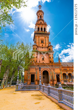 The stunning Plaza de Espana, Seville 139217275