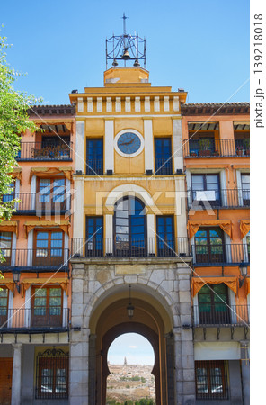 Toledo Zocodover plaza in Spain 139218018