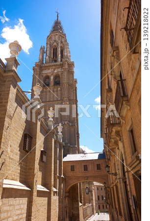 Toledo Cathedral in Castile La Mancha Spain Toledo Cathedral in Castile La Mancha Spain 139218022
