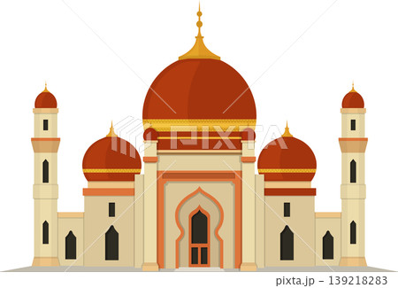 Mosque clip art stock illustration Mosque clip art stock illustration 139218283