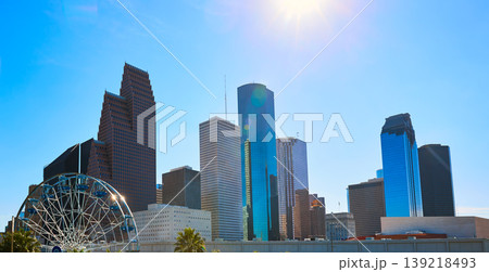 Houston city skyline from west Texas US Houston city skyline from west Texas US 139218493