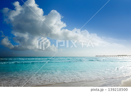 Daytona Beach in Florida with pier USA 139218500