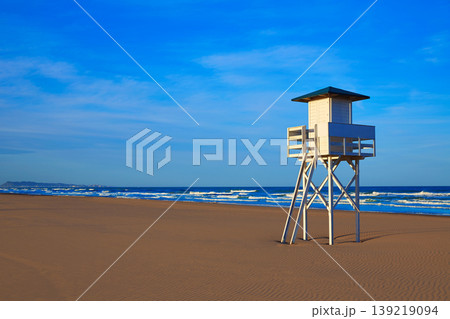 Gandia beach in Valencia of Spain Gandia beach in Valencia of Spain 139219094