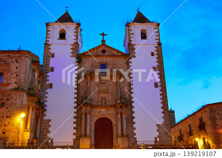 Caceres San Francisco Javier church Spain Caceres San Francisco Javier church Spain 139219107