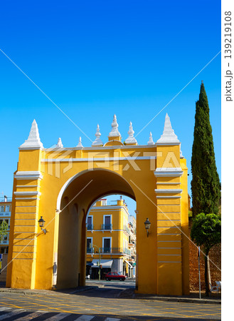 Seville Puerta de la Macarena Arch door Spain 139219108