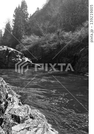 新潟県 湯沢 鱒どまり 河川 新潟県 湯沢 鱒どまり 河川 139219805