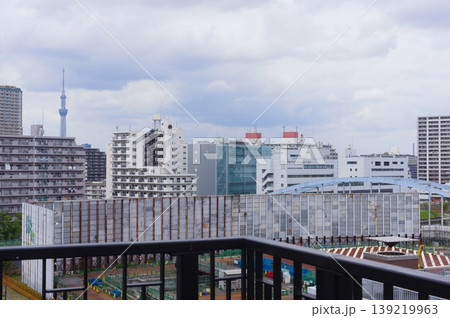 東京都江戸川区荒川ロックゲートからの眺め2026年4月 139219963
