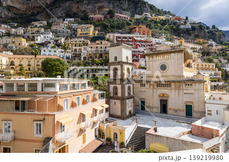 beautiful landscape of Positano, southern Italy, Amalfi Coast beautiful landscape of Positano, southern Italy, Amalfi Coast 139219980