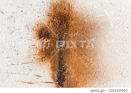 Old Dirty Rusty Abandoned Wall Spot Abstract Pattern Texture Background 139220405