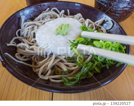 とろろ絡まる至福。山かけ蕎麦の誘惑 とろろ絡まる至福。山かけ蕎麦の誘惑 139220527