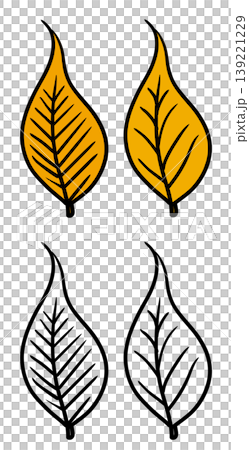 It is an illustration of a leaf. It is an illustration of a leaf. 139221229