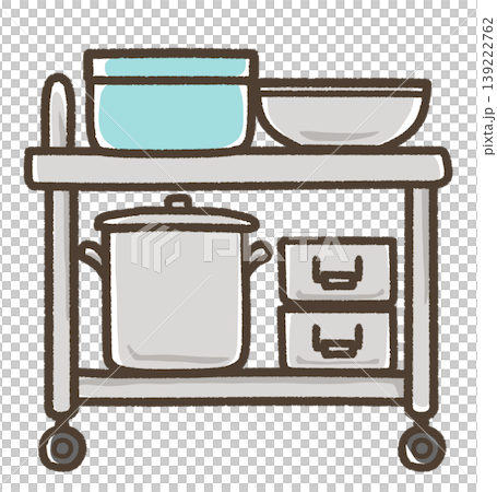 A simple and natural illustration of preparing (carrying) school lunches. A simple and natural illustration of preparing (carrying) school lunches. 139222762