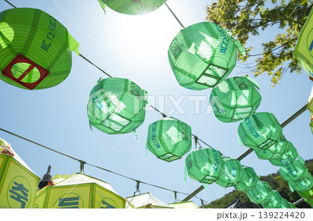 Buddha's Birthday, Lotus Lanterns for Buddha's Birthday 139224420