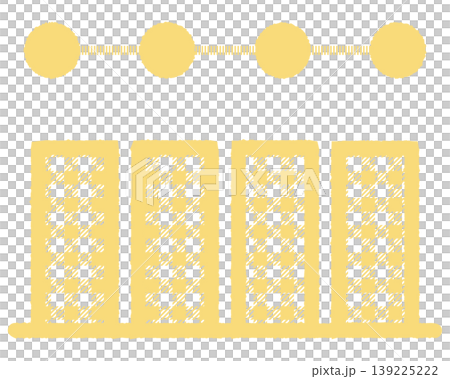 Simple line and bar graph icons, parallel, gingham check. Simple line and bar graph icons, parallel, gingham check. 139225222