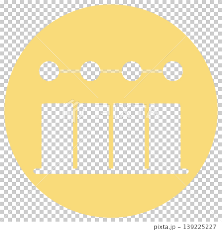 Simple line and bar graph icons, parallel, yellow background. Simple line and bar graph icons, parallel, yellow background. 139225227