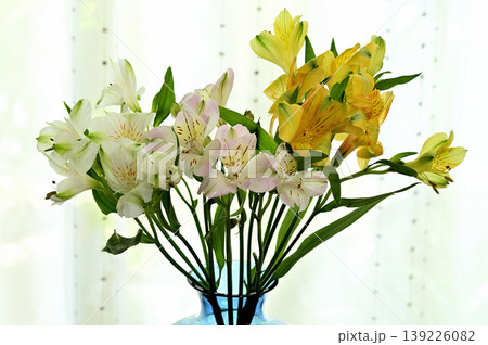 アルストロメリア　花瓶の花 139226082