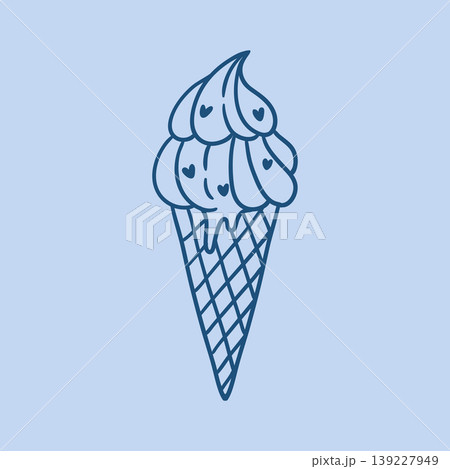 Ice cream cone Ice cream cone 139227949
