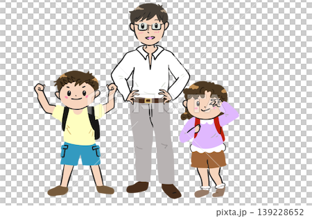 小学校の先生と子ども達 小学校の先生と子ども達 139228652