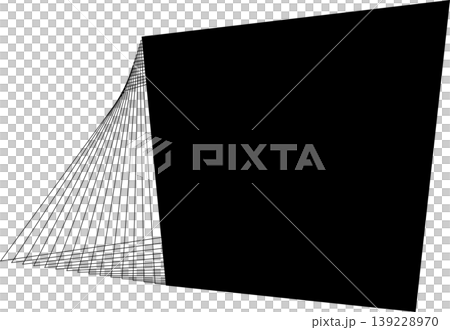 Square frame with flowing line blending for badges, logo, tag Square frame with flowing line blending for badges, logo, tag 139228970