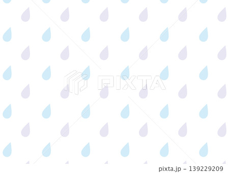 斜め向きの雫のかわいい背景イラスト 斜め向きの雫のかわいい背景イラスト 139229209