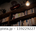 壁一面に広がる本棚が素敵なカフェ 139229227