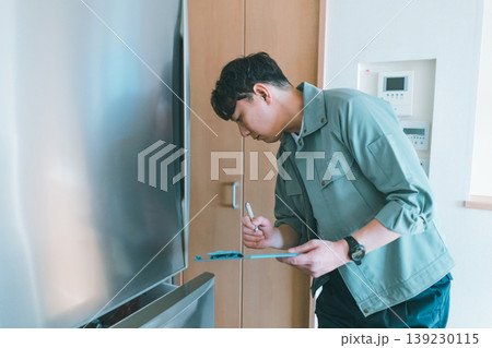 冷蔵庫と業者 139230115