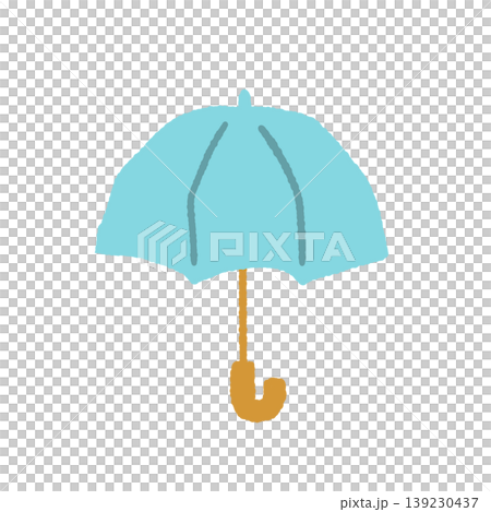 傘の絵本ぽいイラスト 傘の絵本ぽいイラスト 139230437