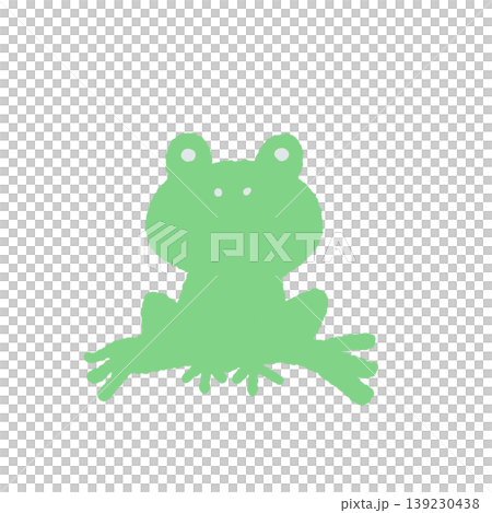 A frog-themed illustration reminiscent of a children's book. A frog-themed illustration reminiscent of a children's book. 139230438