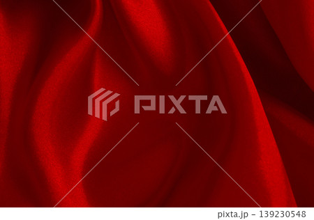Dark red fabric cloth texture for background and design art work, beautiful crumpled pattern of silk or linen. Dark red fabric cloth texture for background and design art work, beautiful crumpled pattern of silk or linen. 139230548