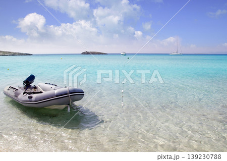 Illetes illetas formentera beach boats anchor Illetes illetas formentera beach boats anchor 139230788