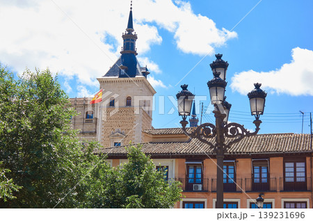 Toledo Zocodover plaza in Spain Toledo Zocodover plaza in Spain 139231696