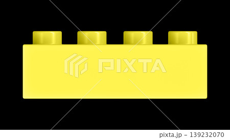 Pastel Yellow Plastic Toy Lego Building Block Isolated On Black Background Pastel Yellow Plastic Toy Lego Building Block Isolated On Black Background 139232070
