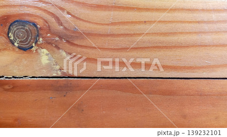Natural Wood Texture with Grain and Knot Details 139232101