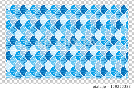 Cool aqua-colored scale pattern 139233388