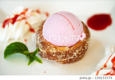 strawberry ice cream strawberry ice cream 139233579