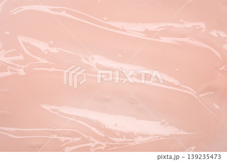 Pink lotion beauty skincare cream texture cosmetic product background Pink lotion beauty skincare cream texture cosmetic product background 139235473