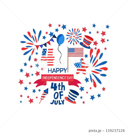 4 july independence day usa 4th july free vector illustration 4 july independence day usa 4th july free vector illustration 139237226