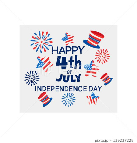 4 july independence day usa 4th july free vector illustration 4 july independence day usa 4th july free vector illustration 139237229