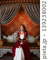 Young girl in luxury traditional Turkish sultan costume in Turkey 139238002