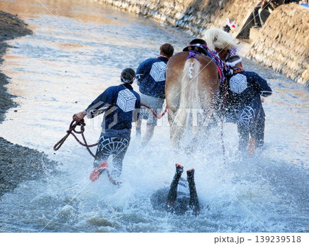 八代妙見祭「馬揃い」(熊本県八代市) 八代妙見祭「馬揃い」(熊本県八代市) 139239518