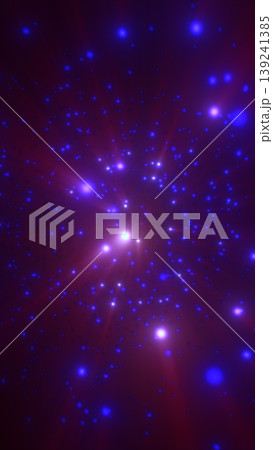 Abstract purple star burst with glowing particles and radiant light points expanding through a cosmic background Abstract purple star burst with glowing particles and radiant light points expanding through a cosmic background 139241385